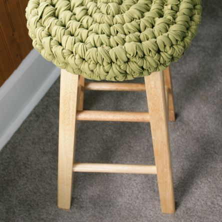 Crochet Stool Cover