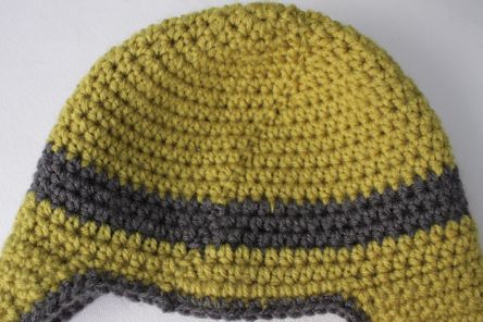 Back view of Versatile Earflap Hat