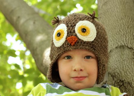 Crochet Owl Hat - Free Pattern by Micah Makes